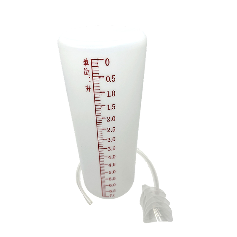 Eenvoudige spirometer, draagbare spirometer, longspirometer voor natuurkundedemonstrator