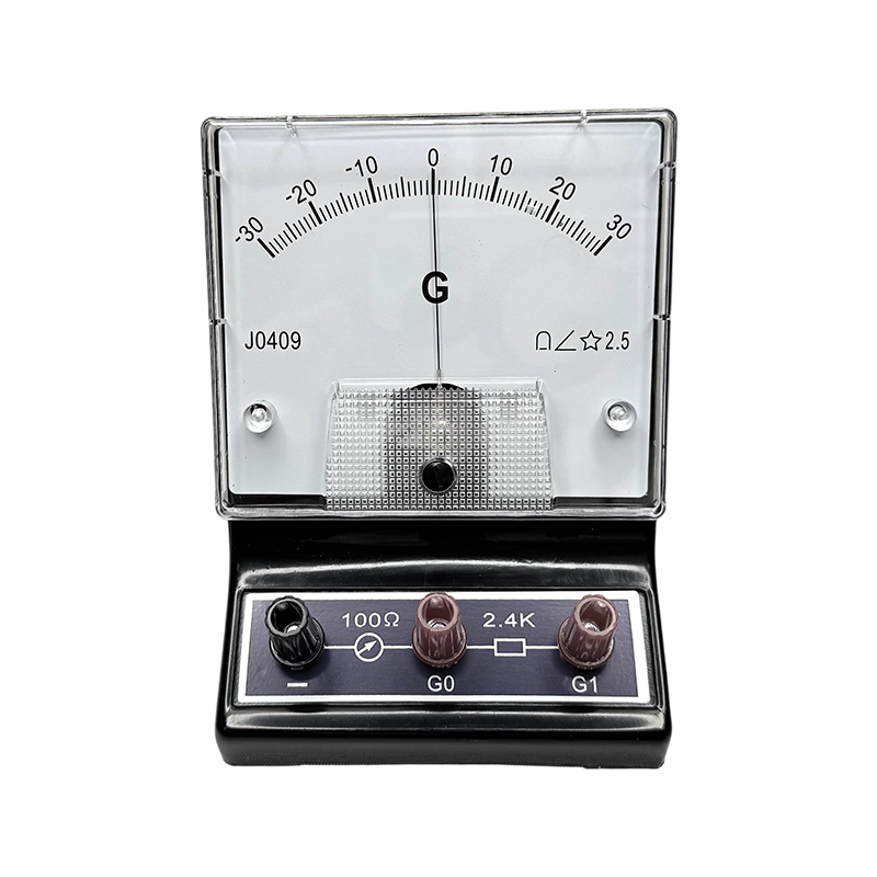 Lesinstrumenten experimenteerapparatuur voor fysieke elektrische circuits -30 ~ 30uA gevoelige ampèremeter (gevoelige galvanometer)