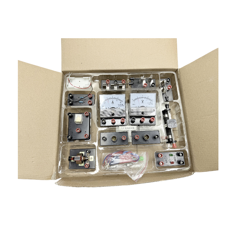 Junior middelbare school elektriciteitsexperimentboxsets circuitapparatuur wetenschappelijke experimentkits natuurkunde laboratoriumapparatuur