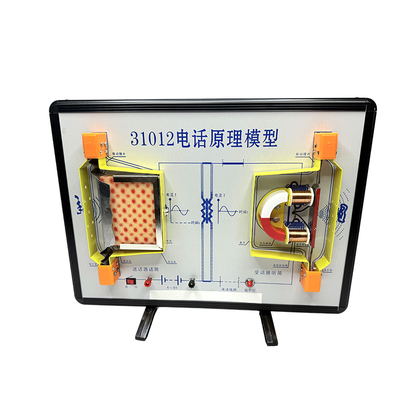 Demonstratie van het telefoonprincipe/natuurkundig laboratorium/lesinstrument