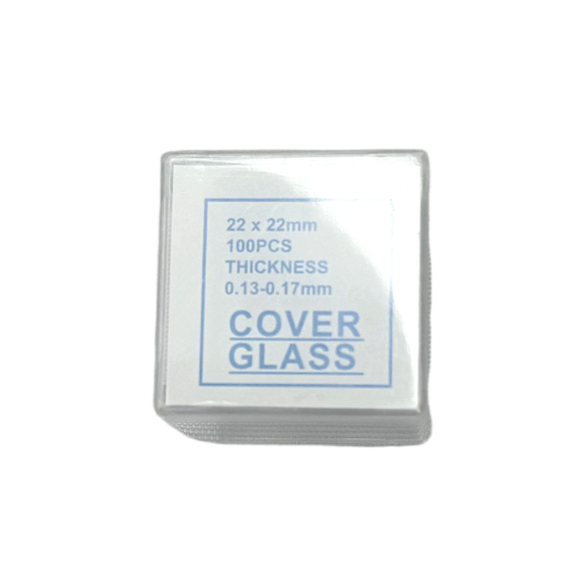 Afdekglas voor laboratoriummicroscoop 