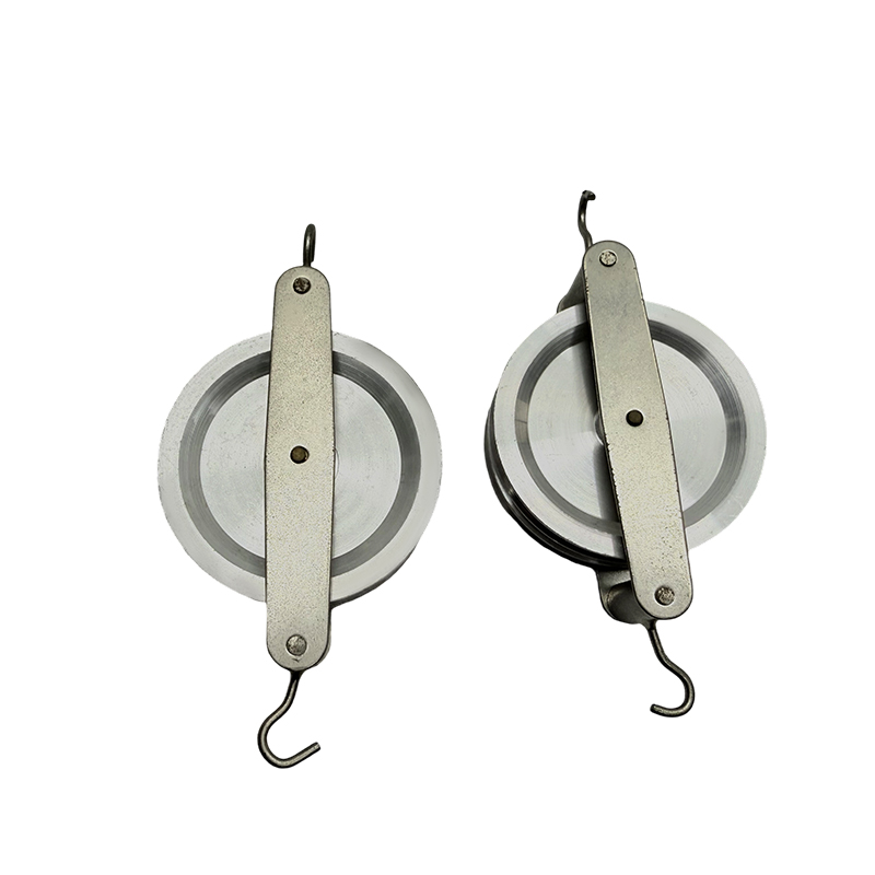 Aluminium katrollen / natuurkunde / laboratoriuminstrumenten van de middelbare school