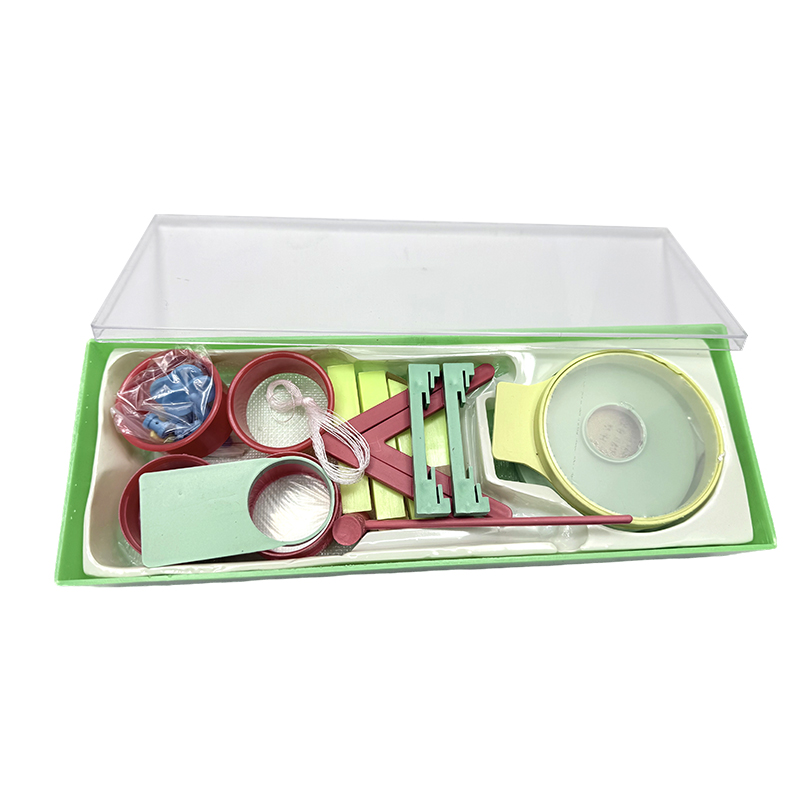 School natuurkunde laboratorium instrument wetenschappelijk experiment en lespakket Akoestische thermische testbox objecttrillingsgeluid 