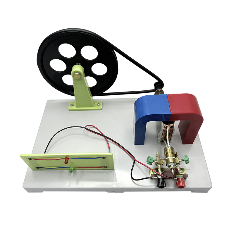 Hand-wisselstroomgenerator Handkrukgenerator AC/DC-generator Natuurkunde Faraday elektromagnetische leerinstrumenten