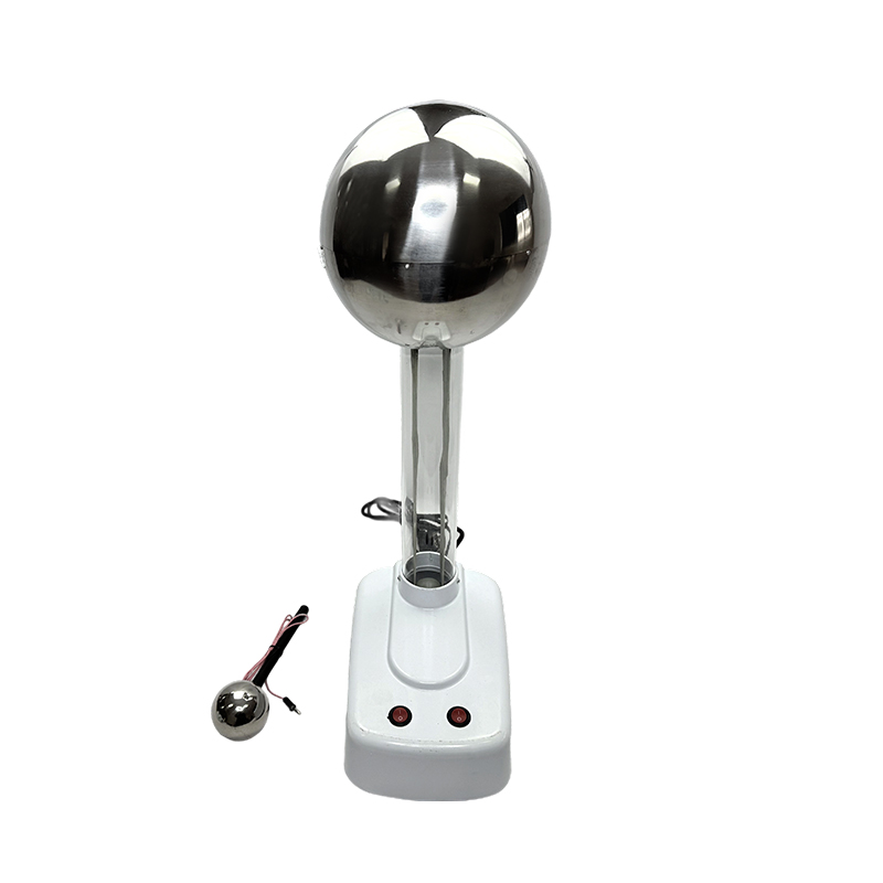Natuurkunde laboratoriumapparatuur van de graaff generator voor gebruik in het onderwijs
