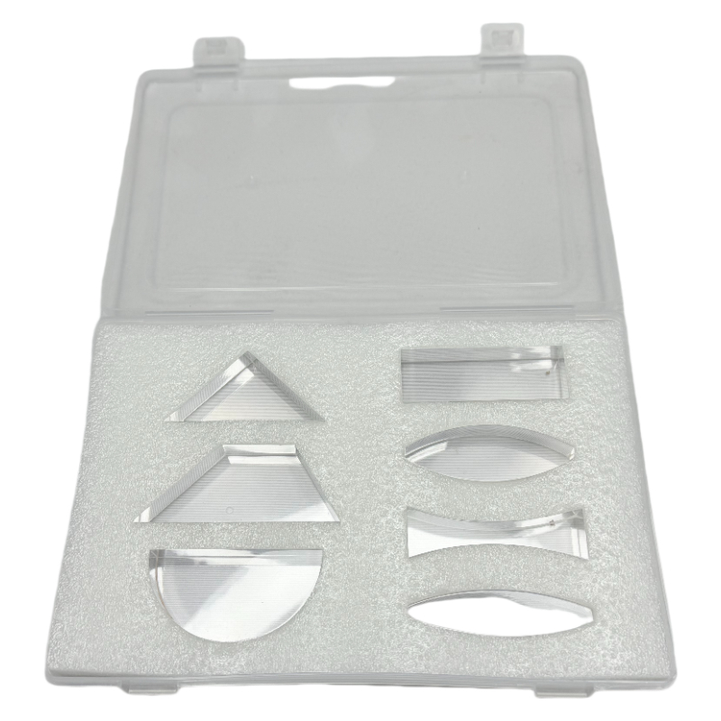 Optische concave convexe prismalensset/fysieke optische kit laboratoriumapparatuur